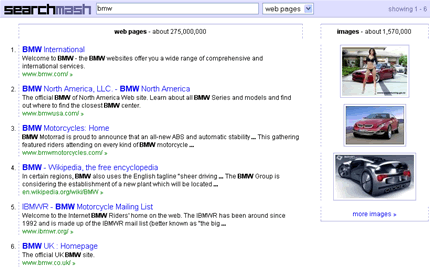SearchMash.com results